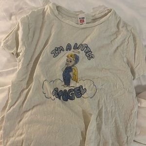 RE/DONE graphic tee “I’m a little angle”